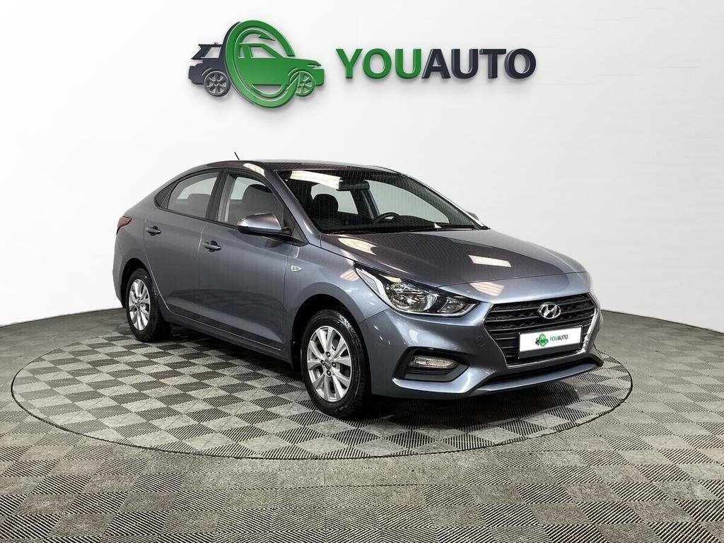Hyundai Solaris 2020, серый