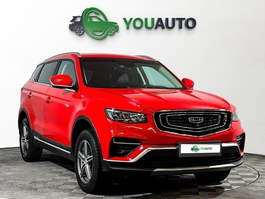 Geely Atlas Pro 2022, красный