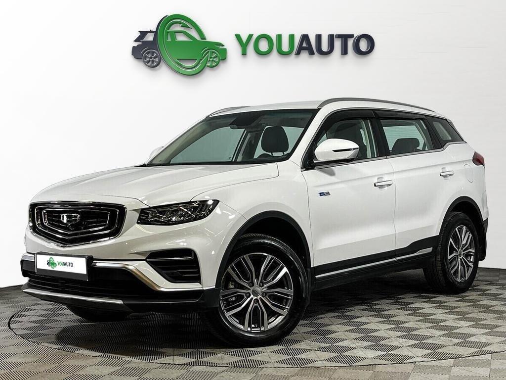 Geely Atlas Pro 2021, белый