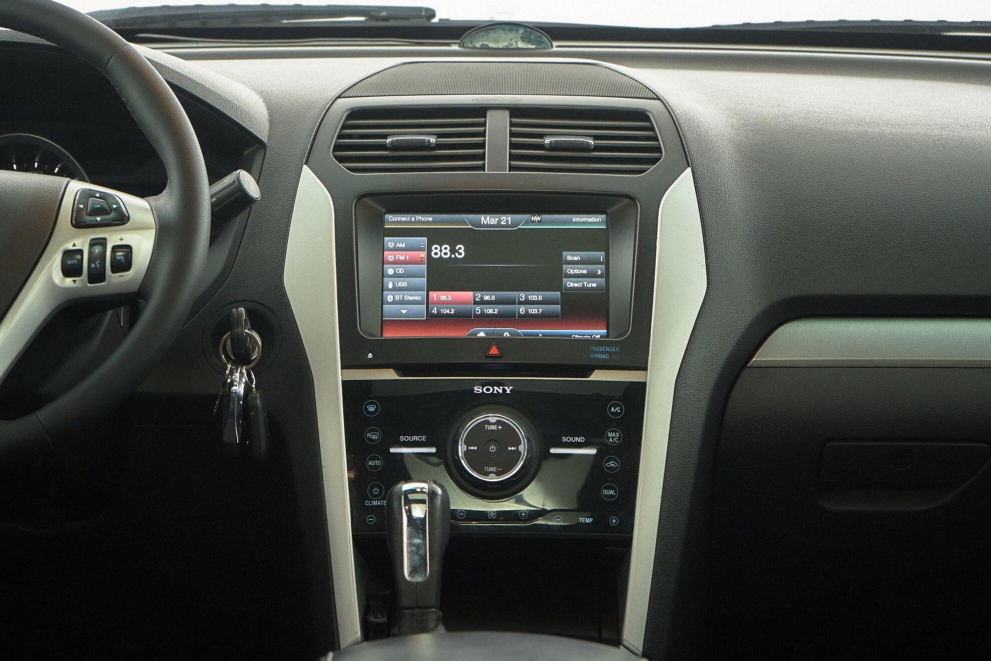Ford Explorer 2014, черный