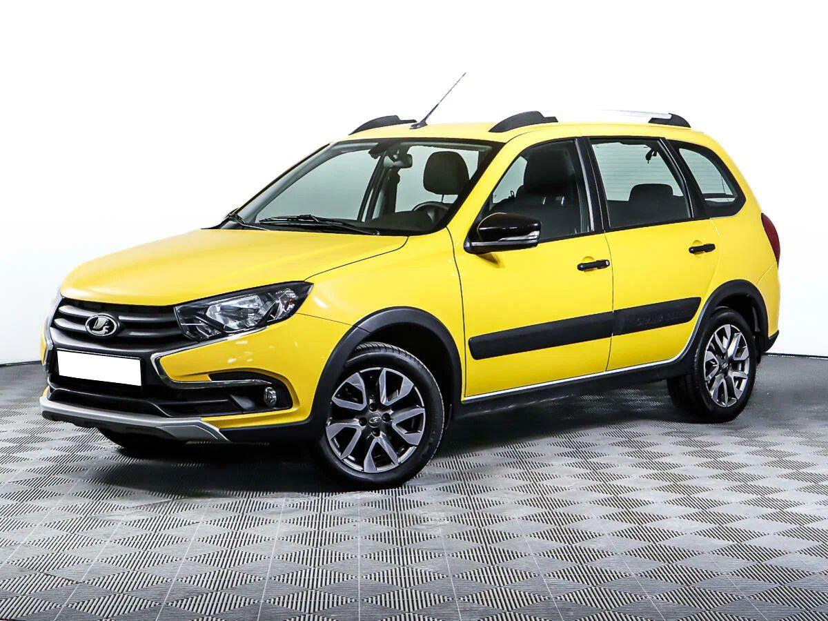 LADA (ВАЗ) Granta 2020, желтый