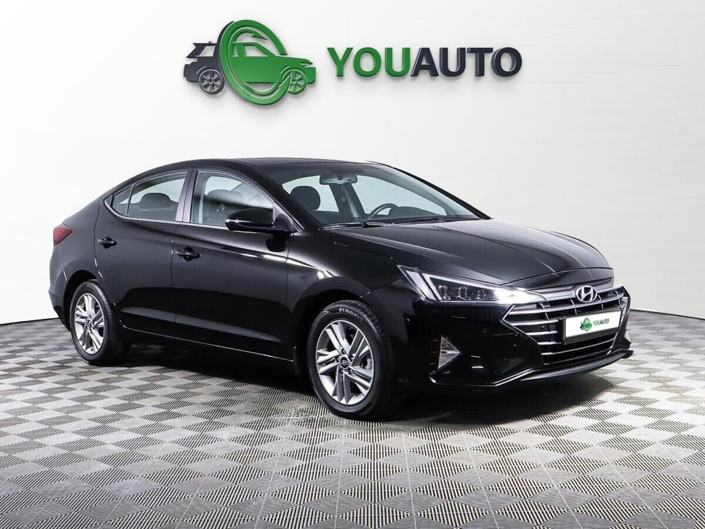 Hyundai Elantra 2020, черный