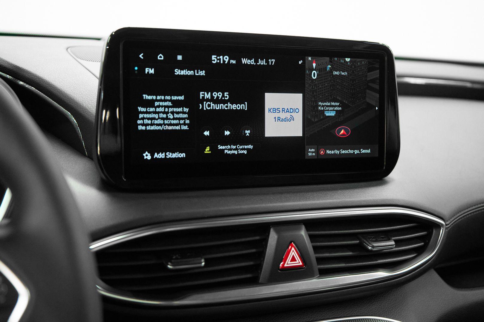 Hyundai Santa Fe 2020, черный