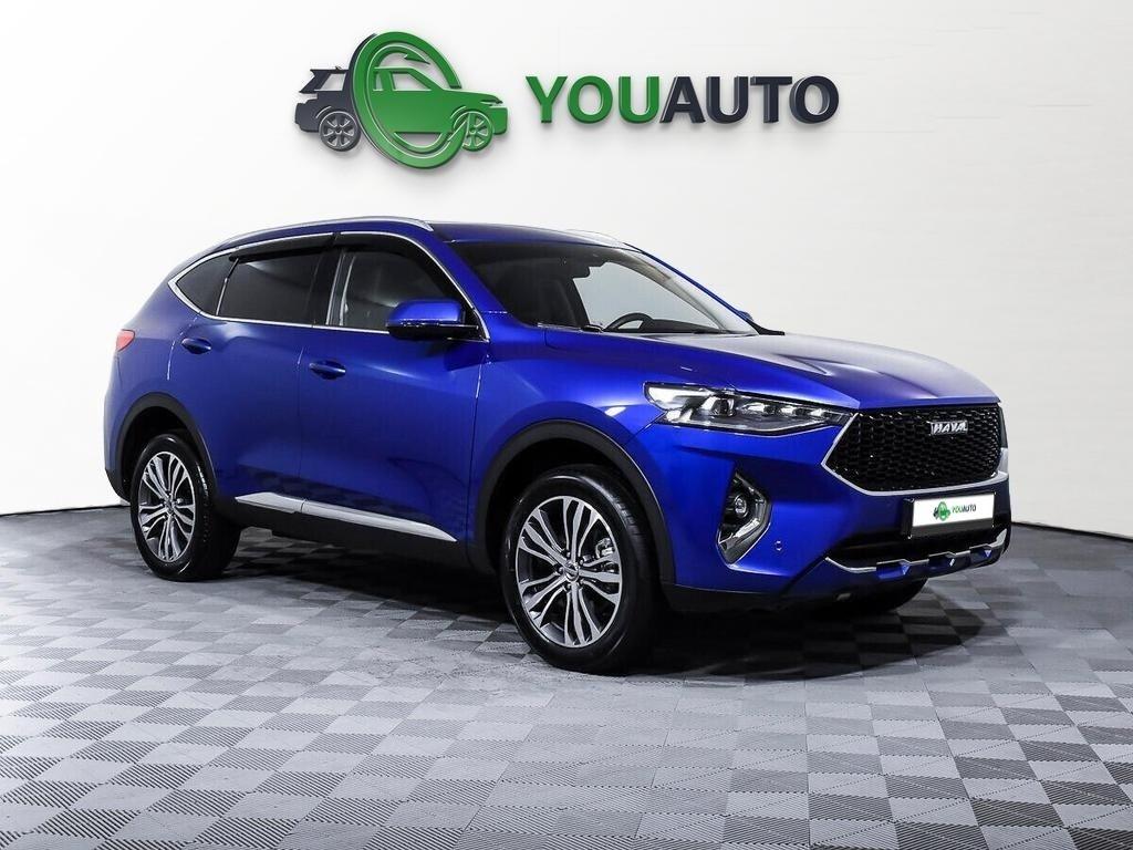 Haval F7 2021, синий