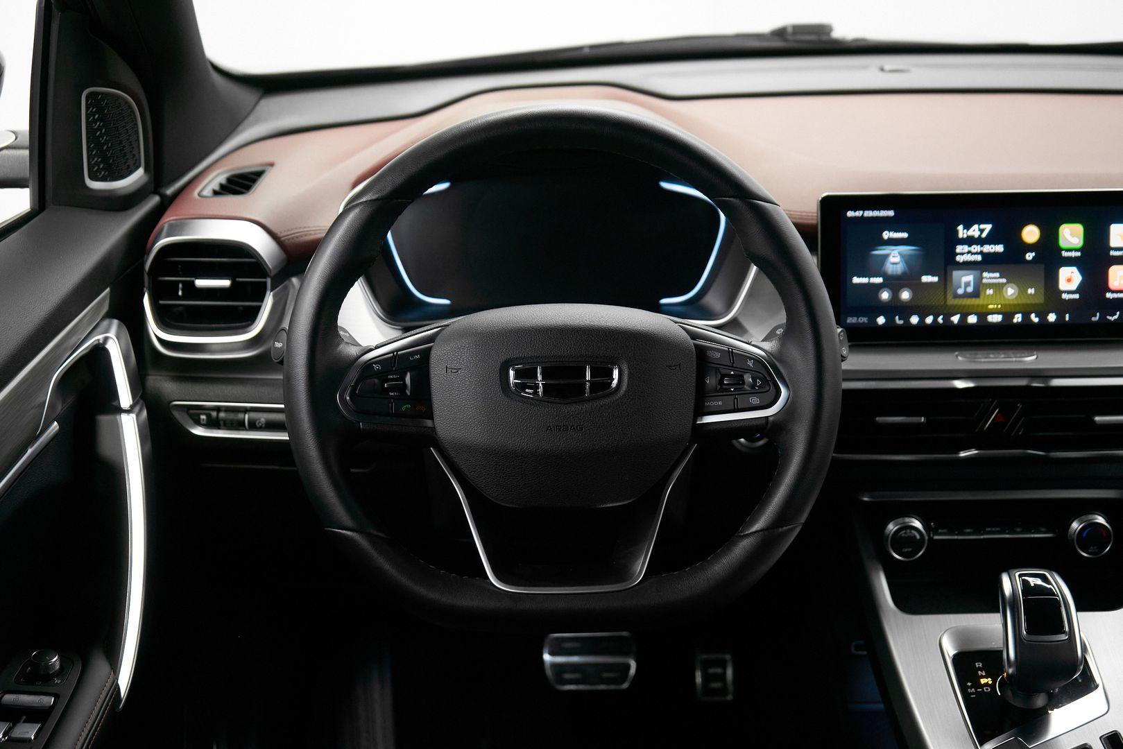 Geely Coolray 2024, черный