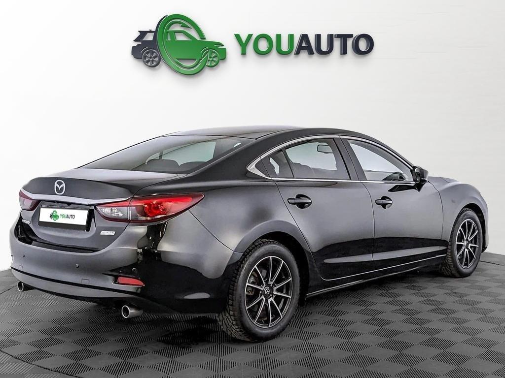 Mazda 6 2018, черный