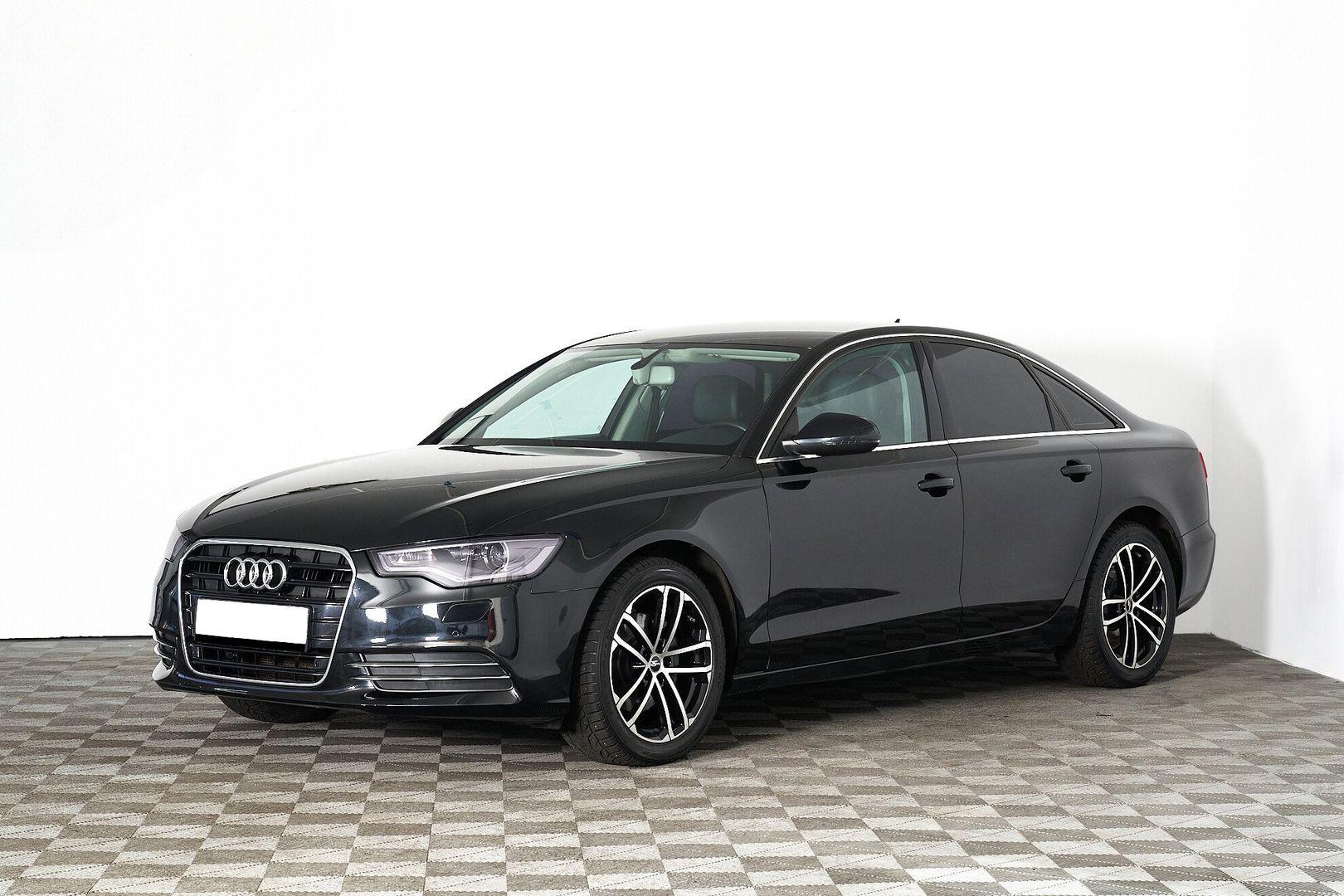 Audi A6 2013, черный
