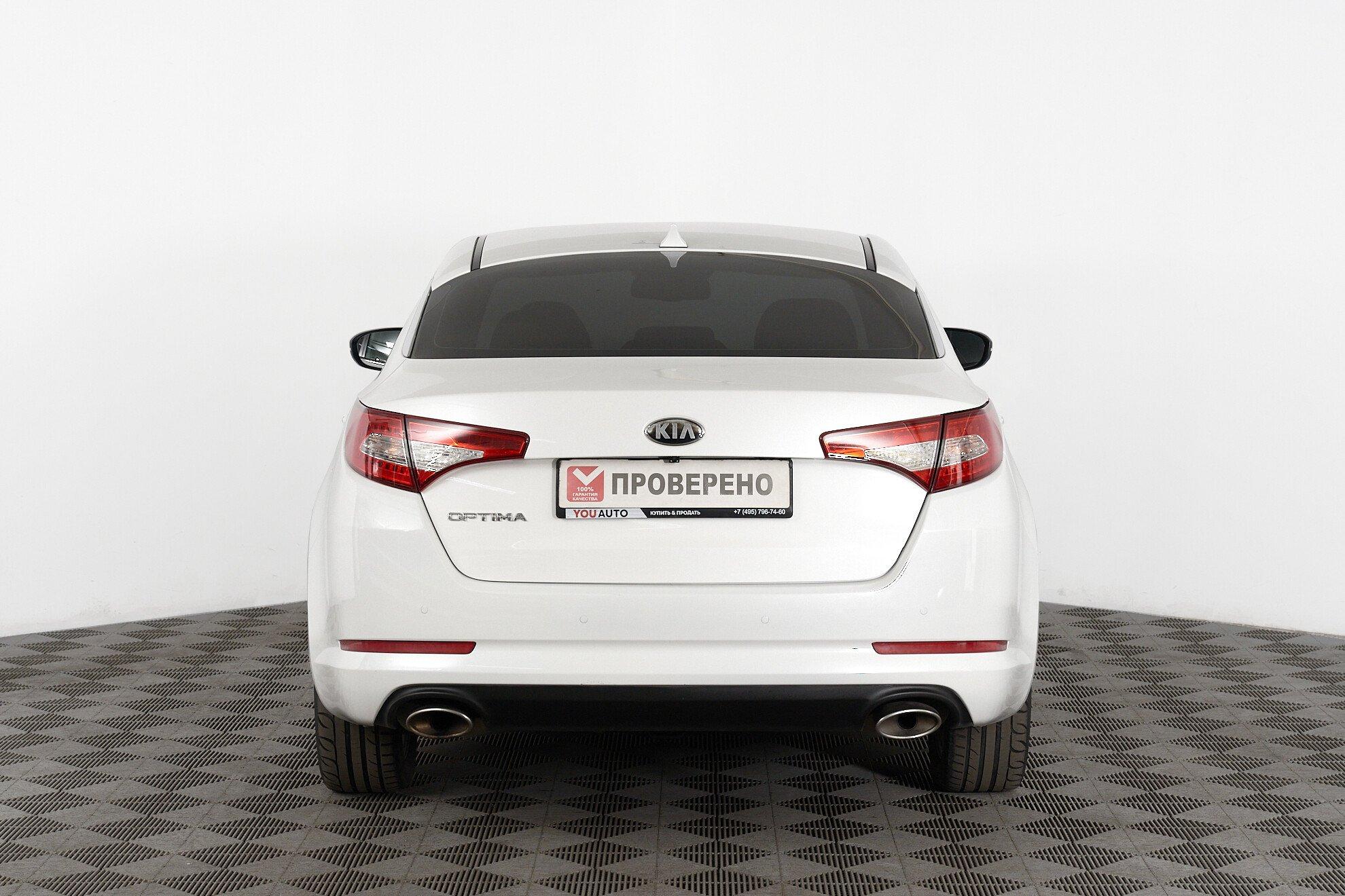 Kia Optima 2012, белый