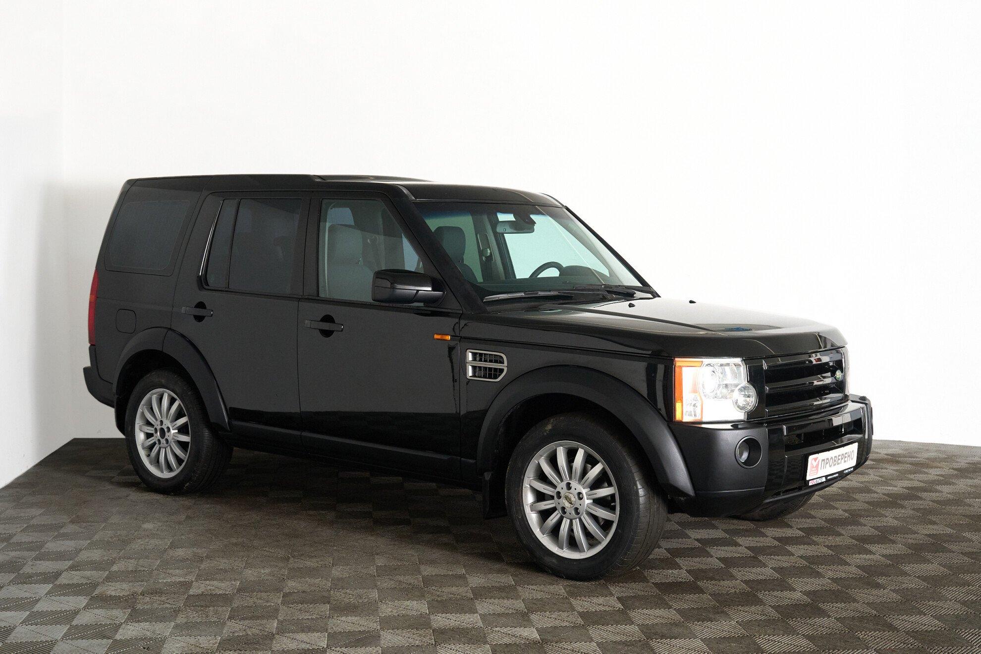 Land Rover Discovery 2006, черный