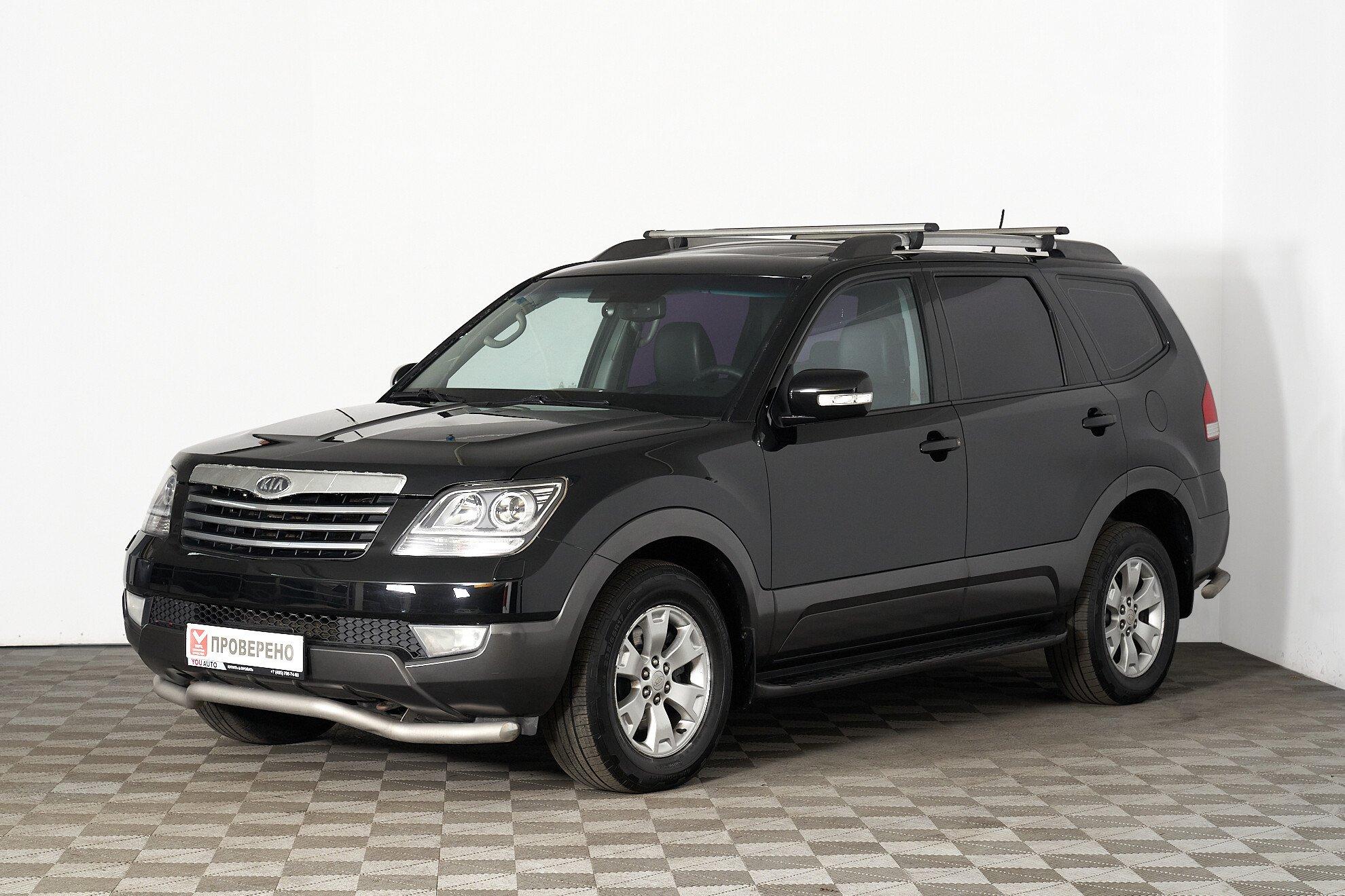 Kia Mohave 2009, черный