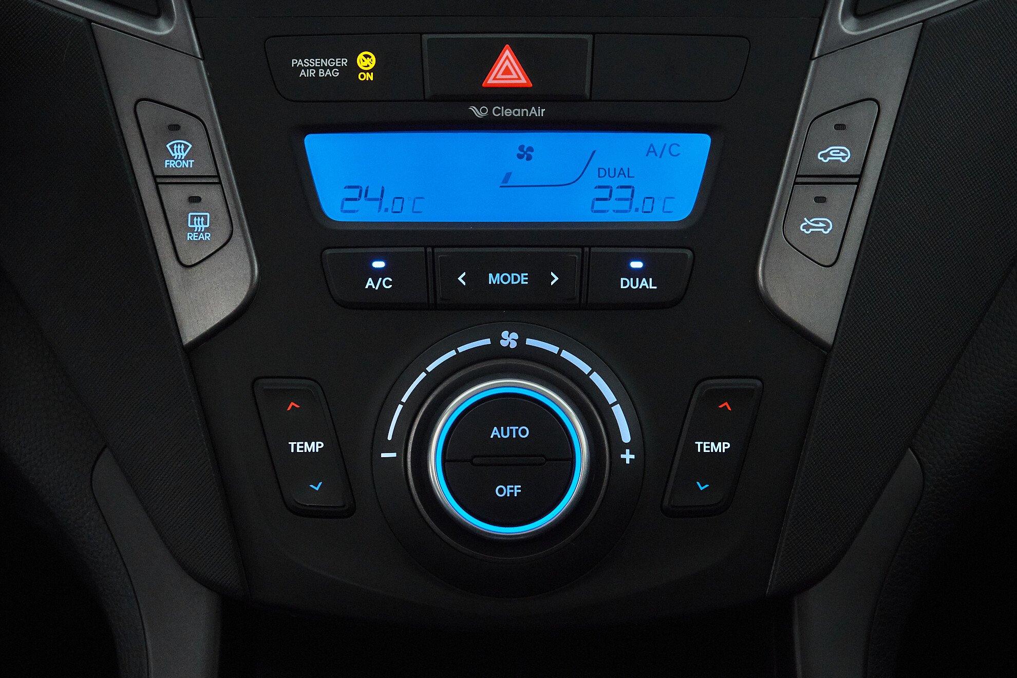 Hyundai Santa Fe 2013, синий