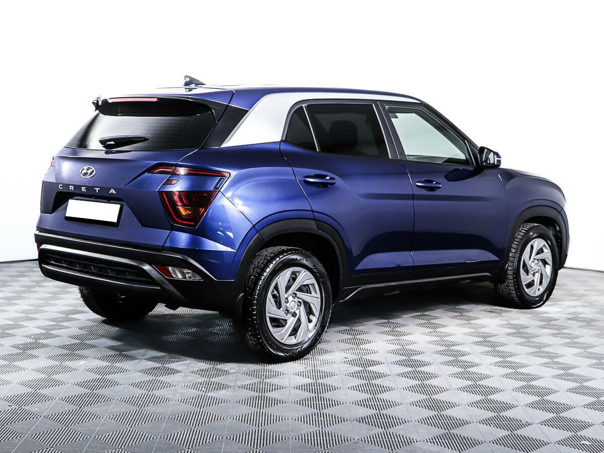 Hyundai Creta 2022, синий