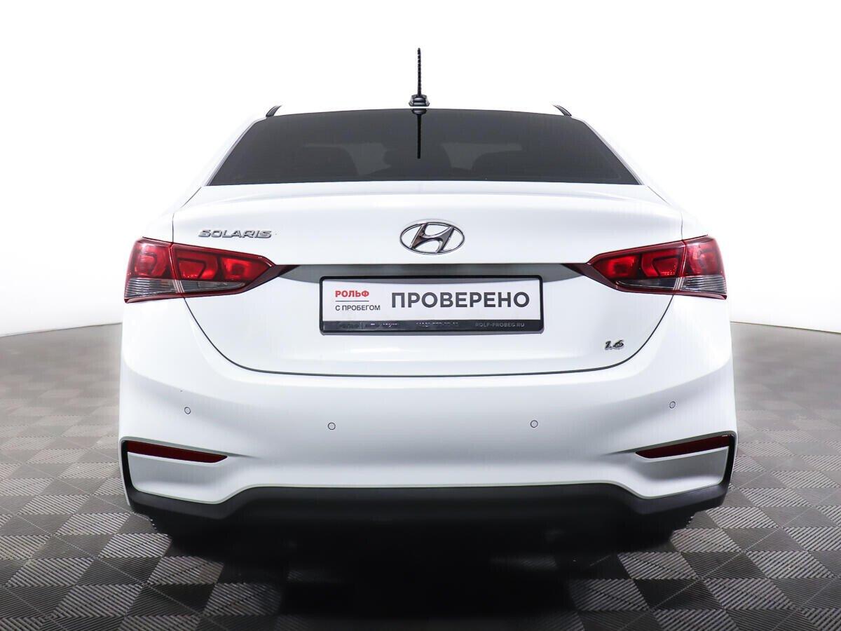 Hyundai Solaris 2020, белый