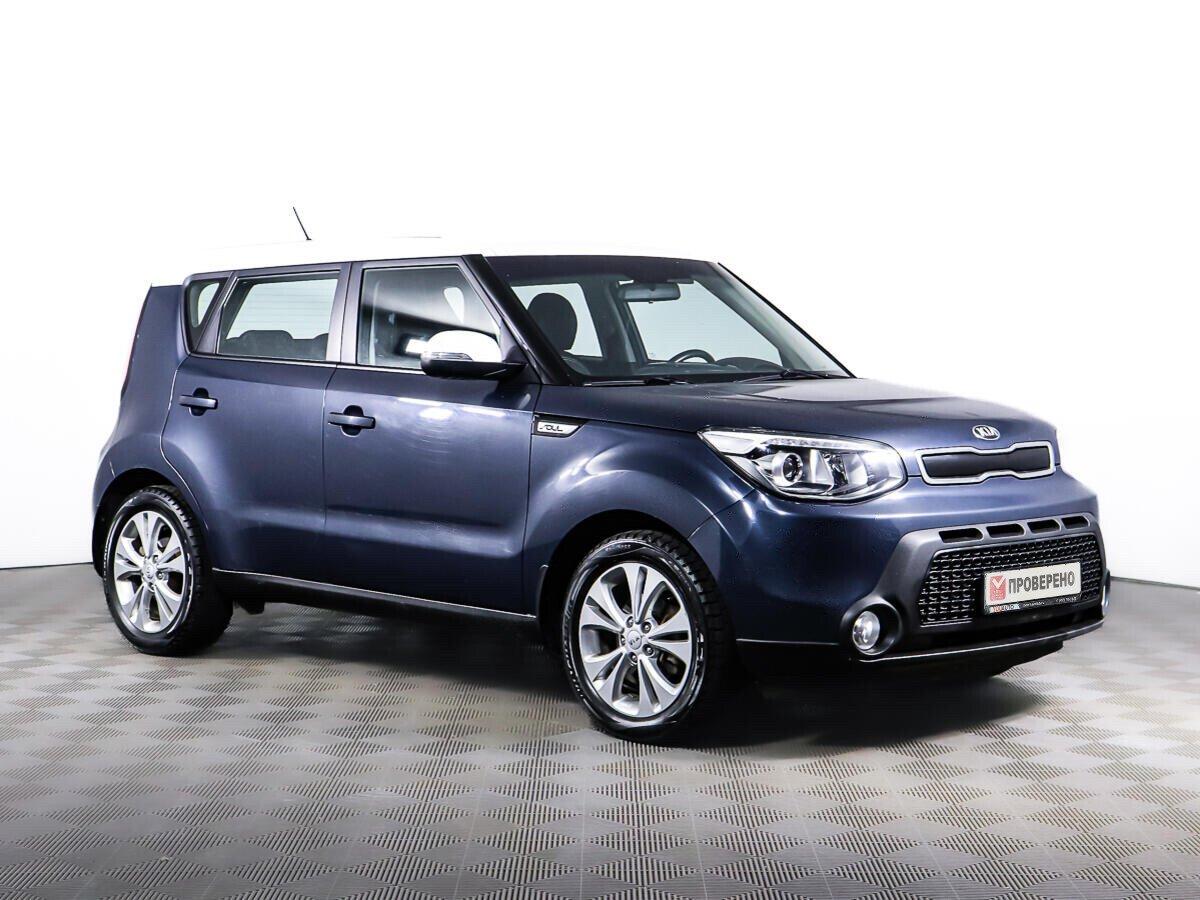 Kia Soul 2018, синий