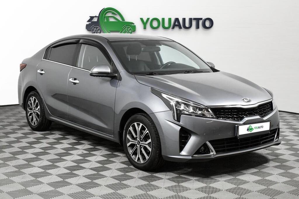 Kia Rio 2022, серый