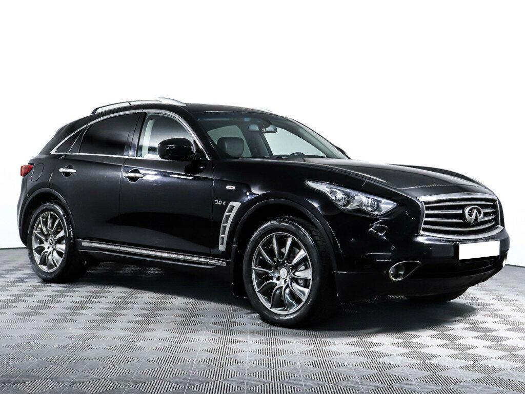 Infiniti QX70 2016, черный
