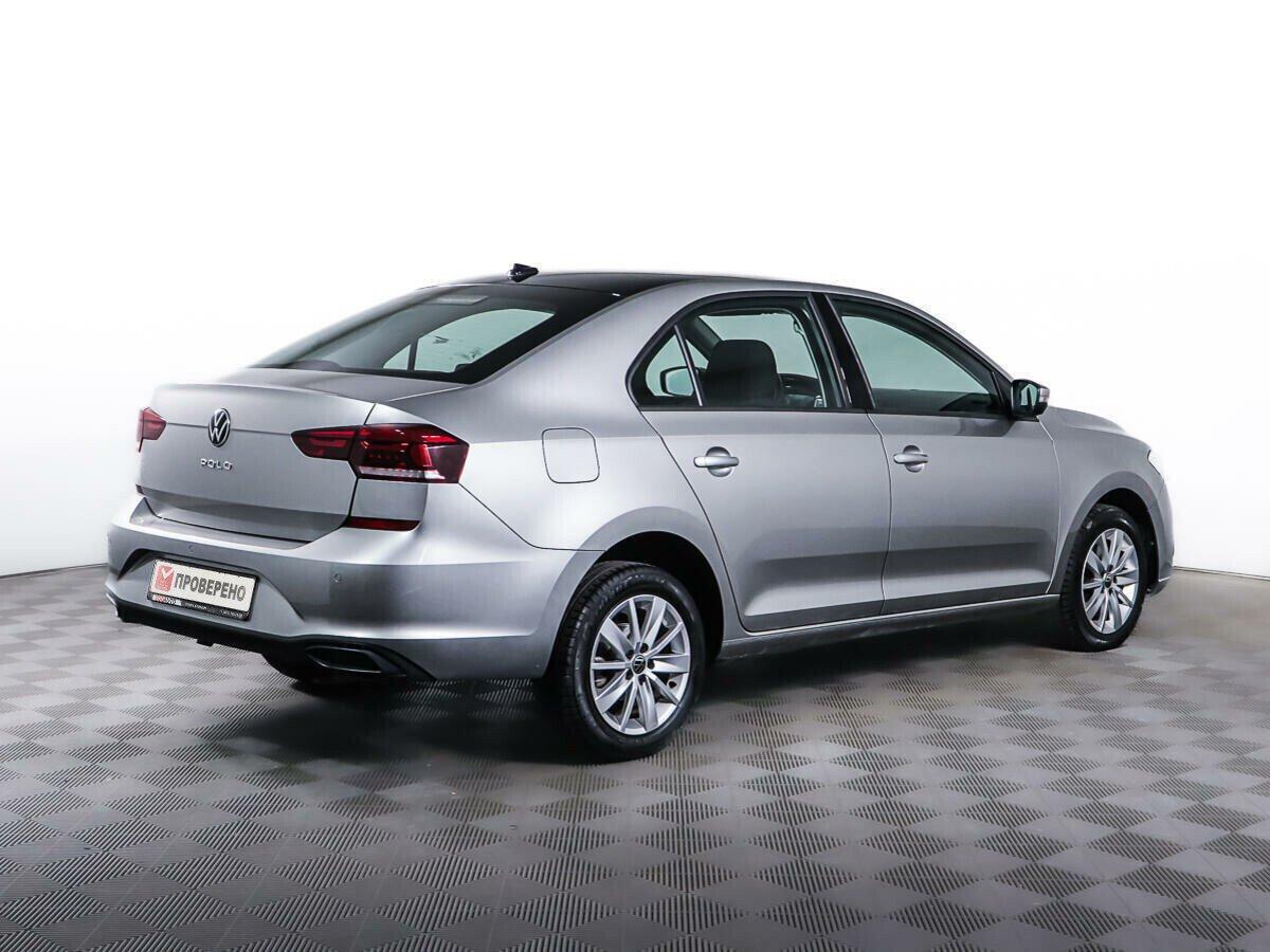 Volkswagen Polo 2022, серый