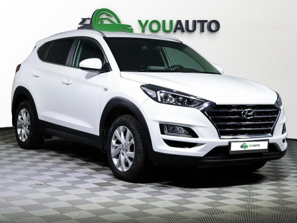 Hyundai Tucson 2018, белый