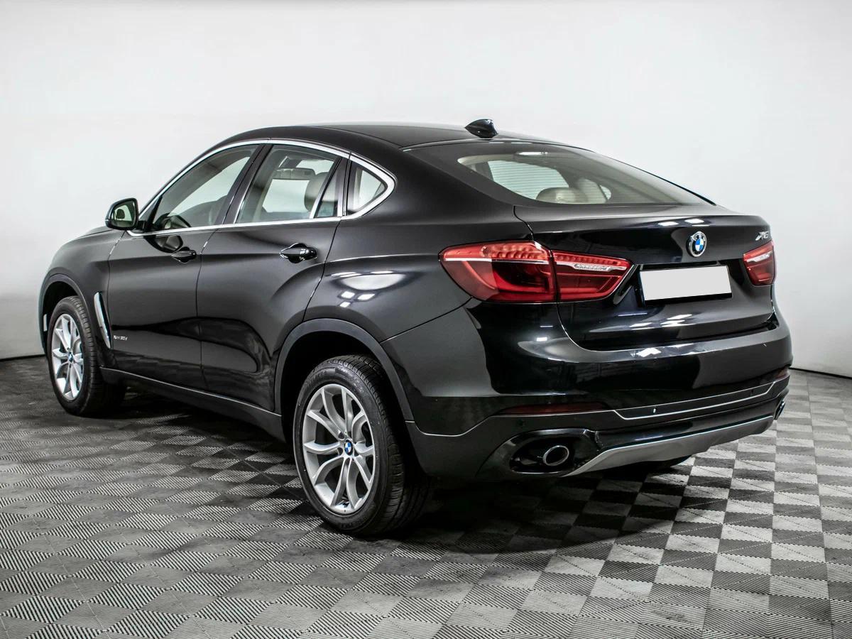 BMW X6 2016, черный