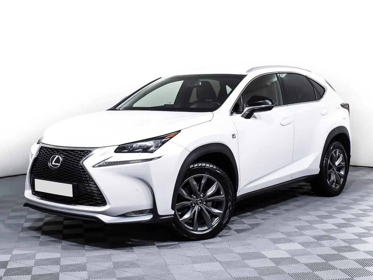 Lexus NX 2016, белый