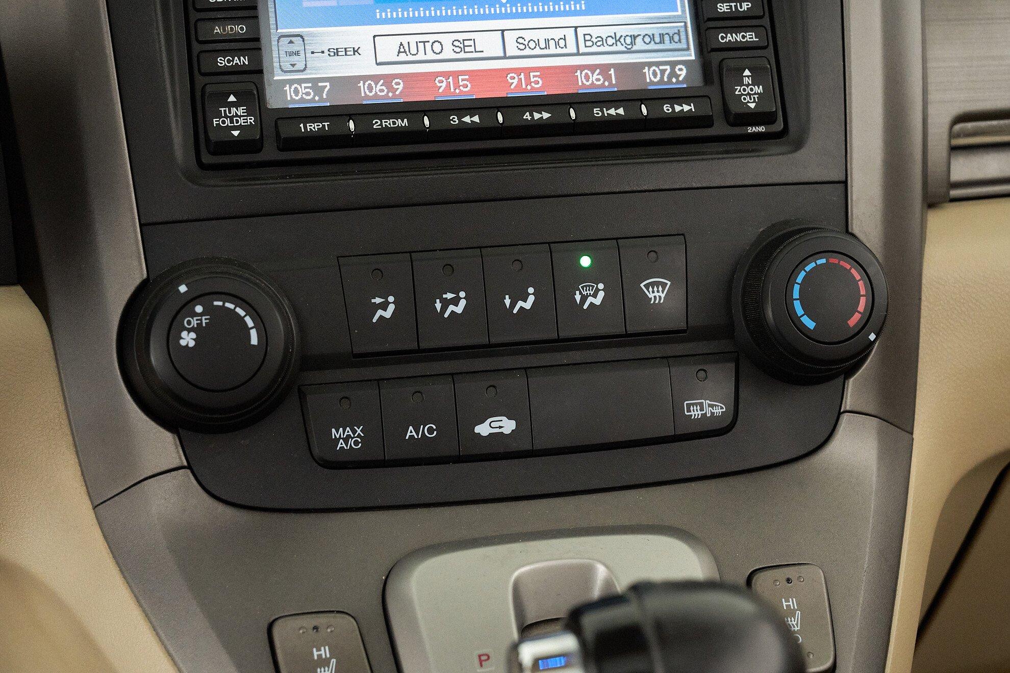 Honda CR-V 2008, черный