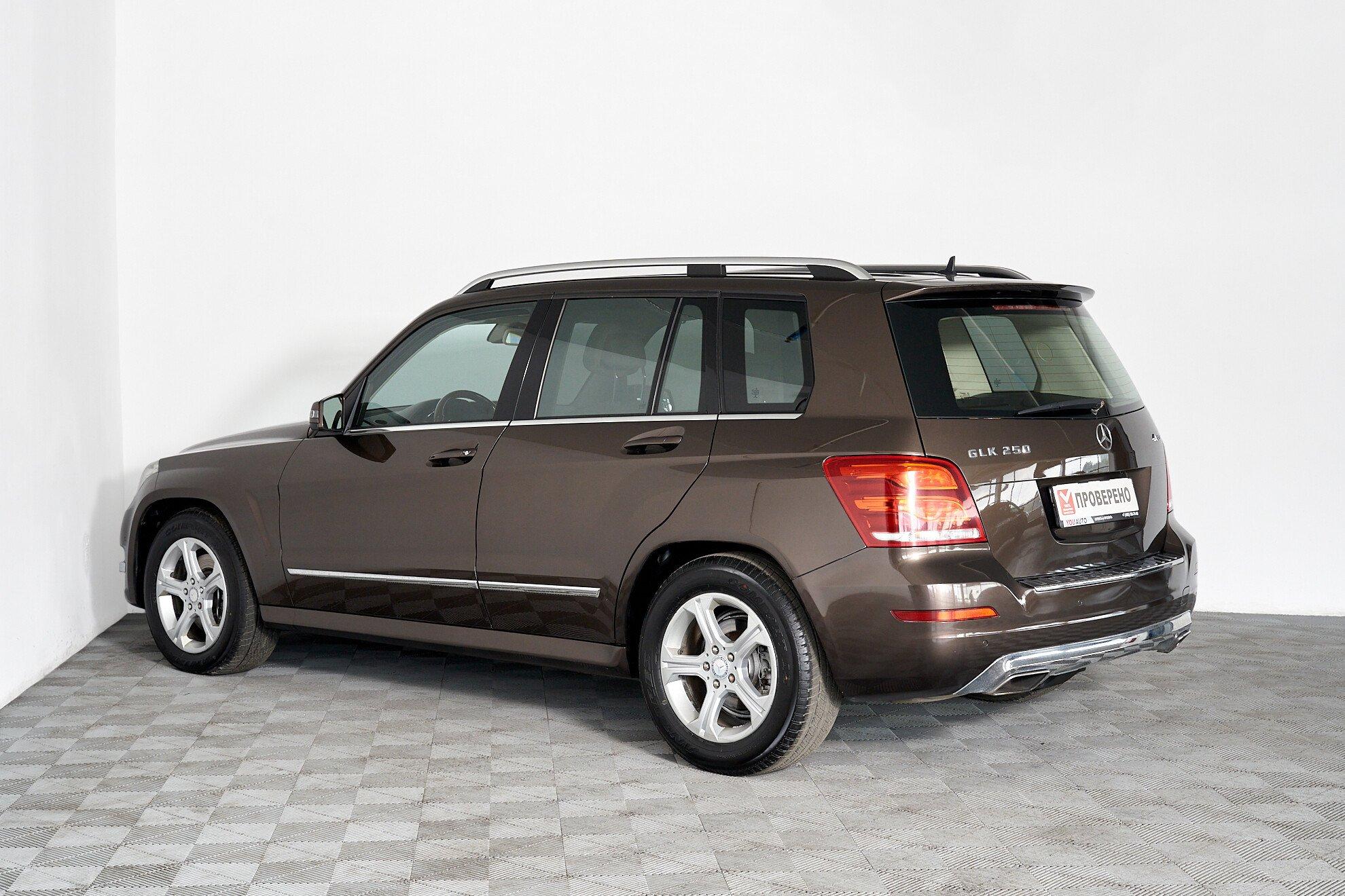 Mercedes-Benz GLK-Класс 2014, коричневый