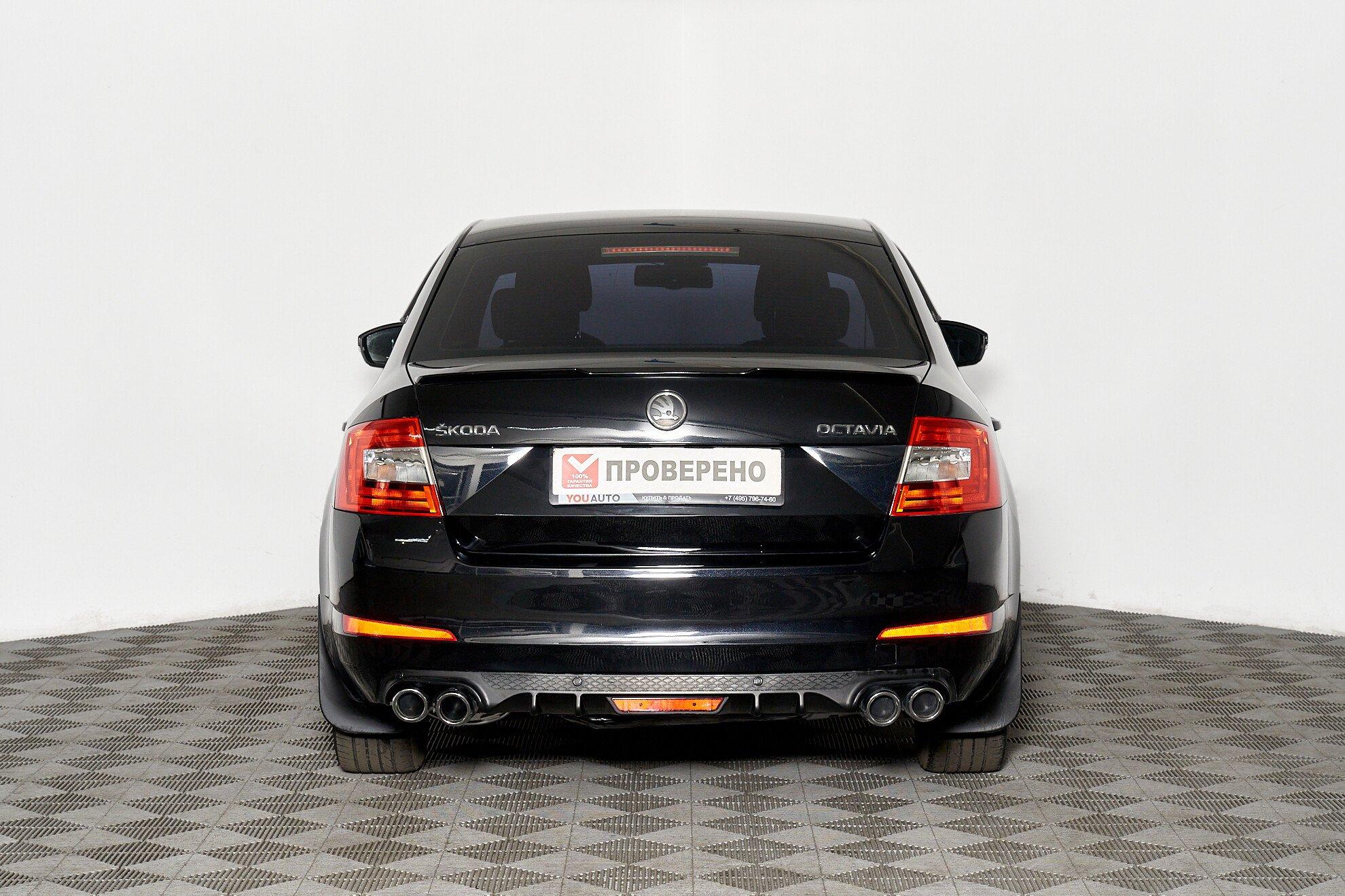 Skoda Octavia 2014, черный