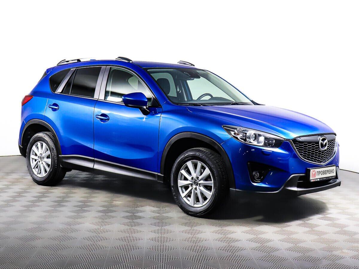 Mazda CX-5 2014, синий