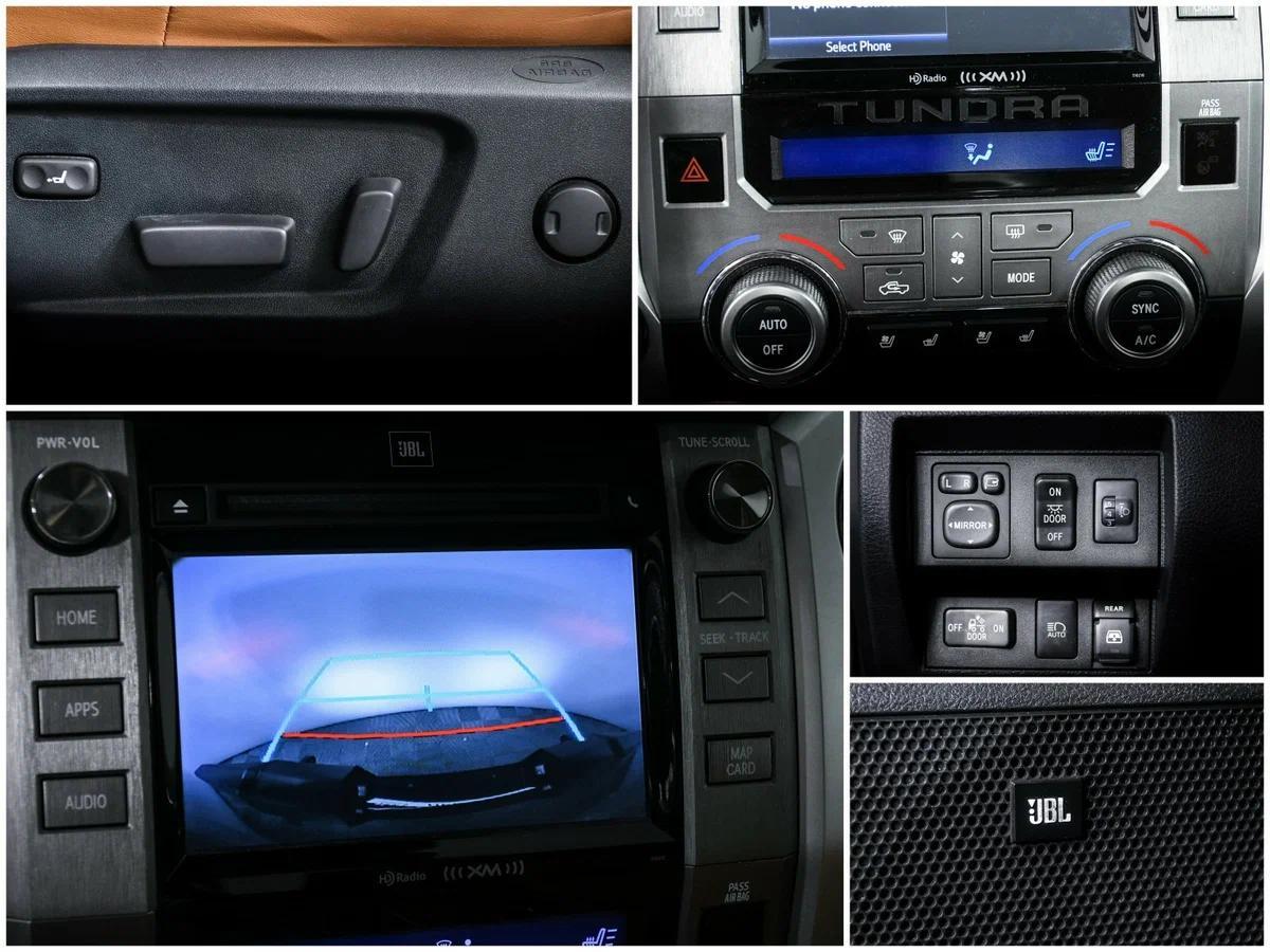 Toyota Tundra 2021, черный