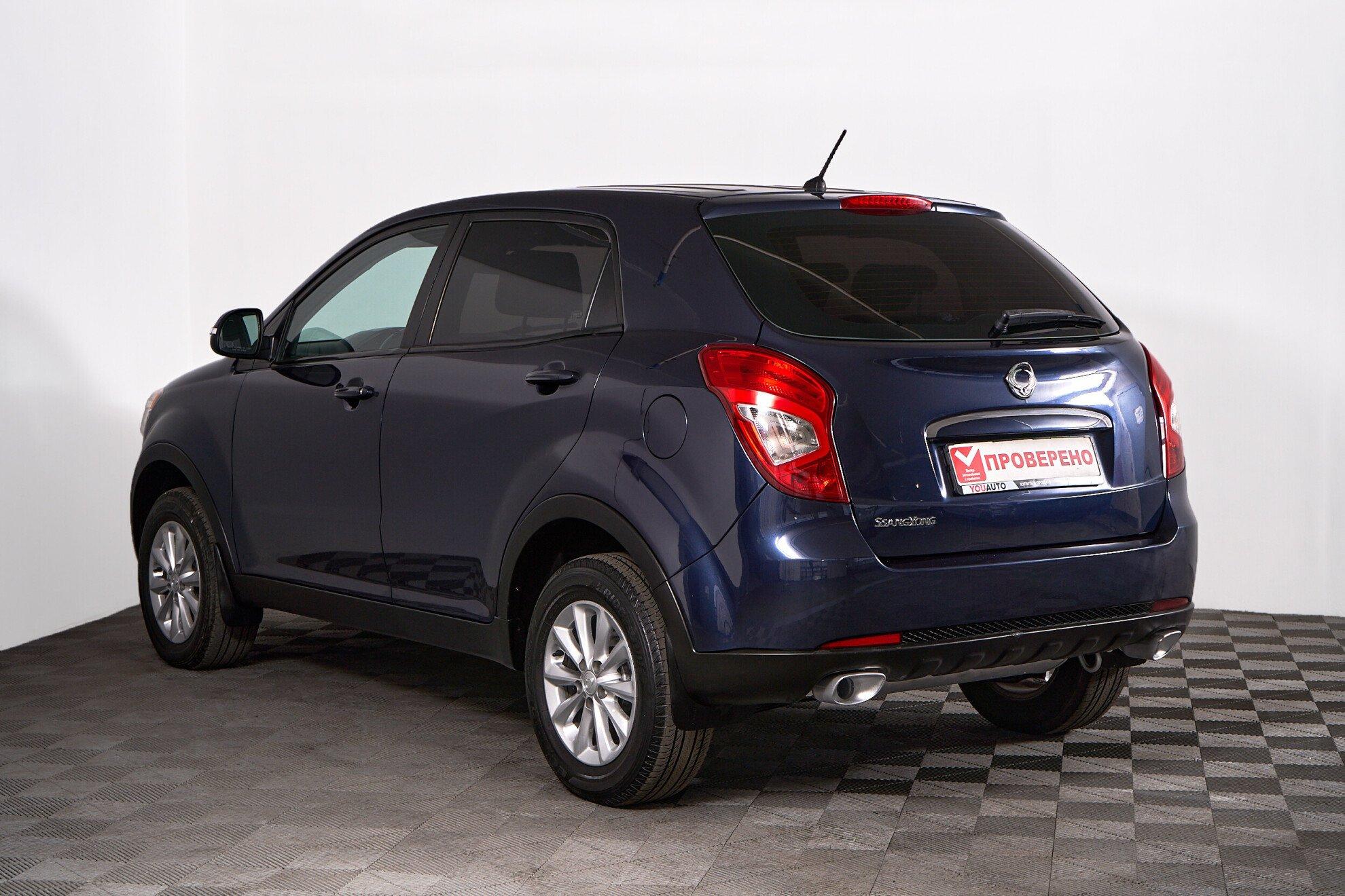 SsangYong Actyon 2013, синий