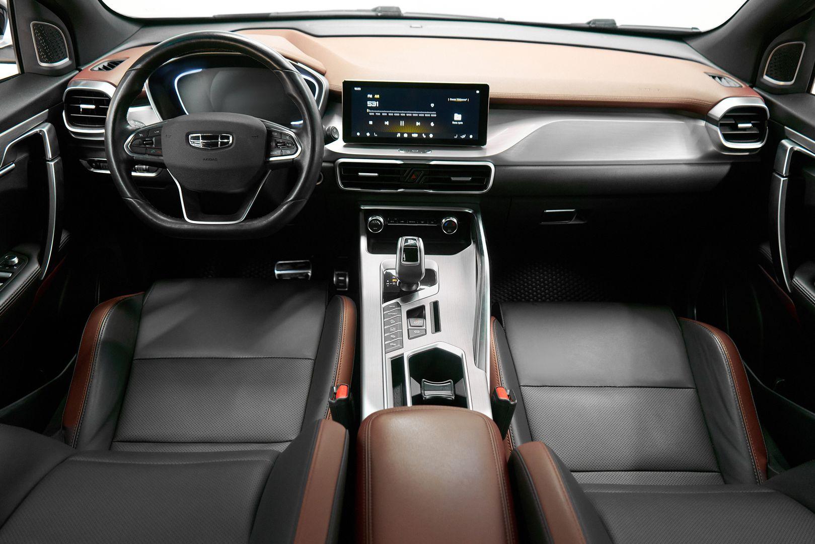 Geely Coolray 2021, черный