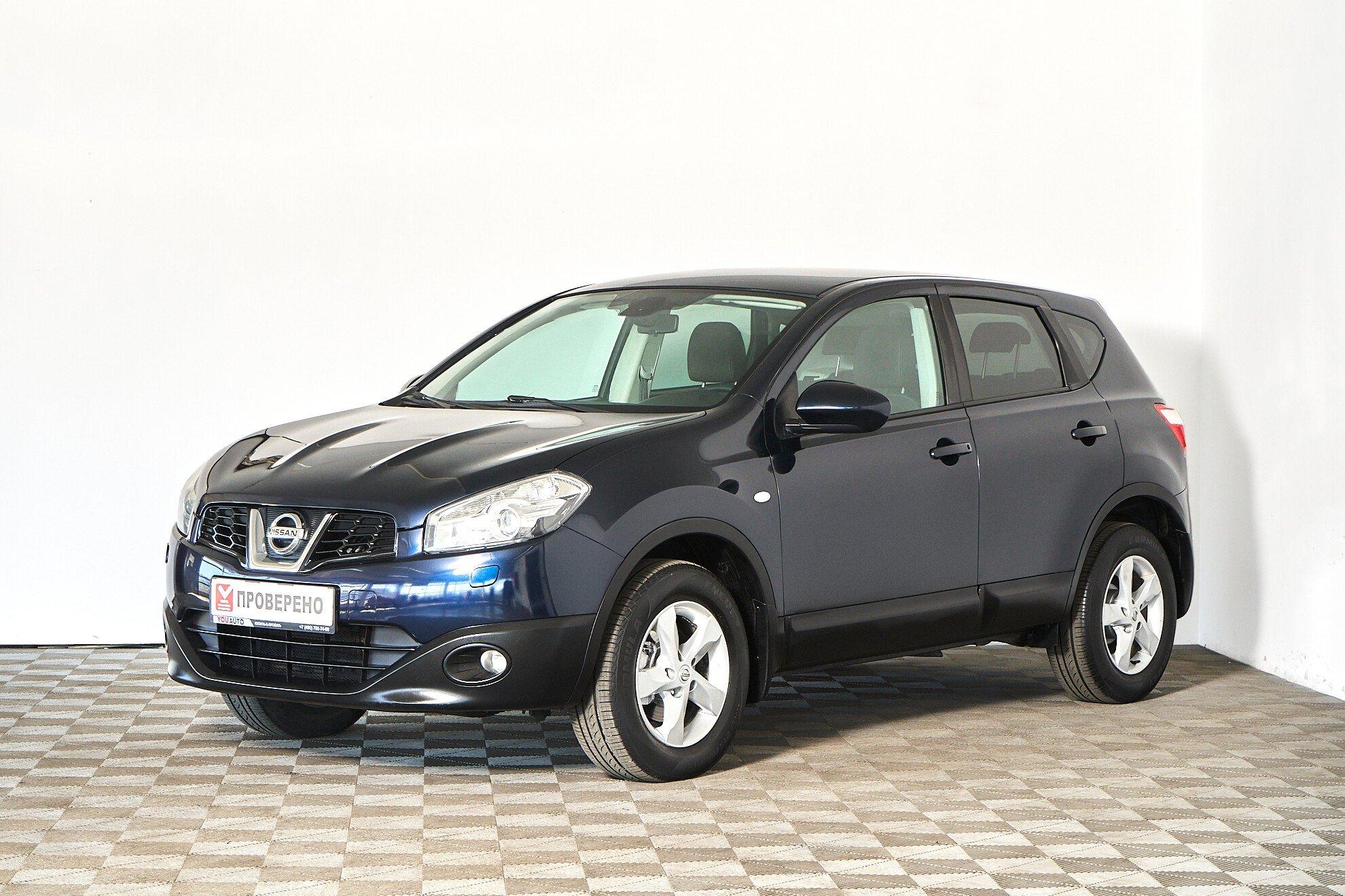 Nissan Qashqai 2012, синий