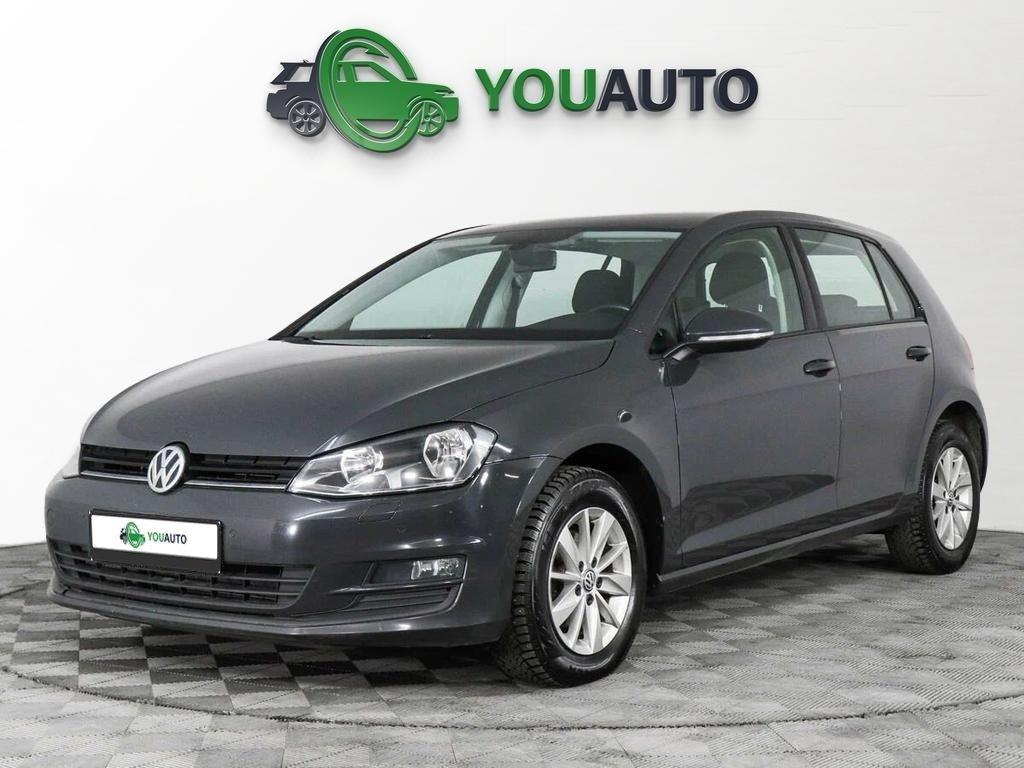 Volkswagen Golf 2013, серый