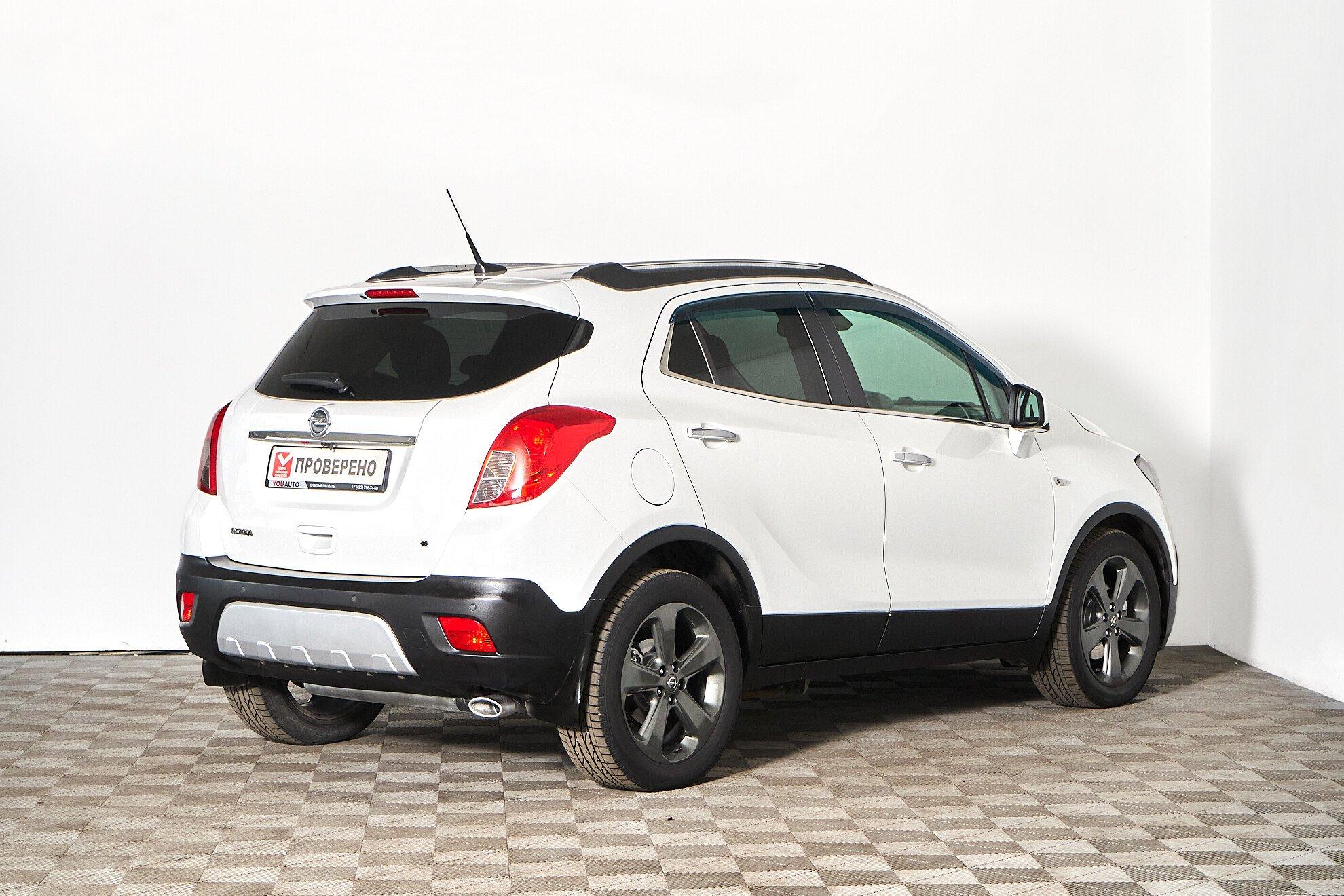 Opel Mokka 2013, белый