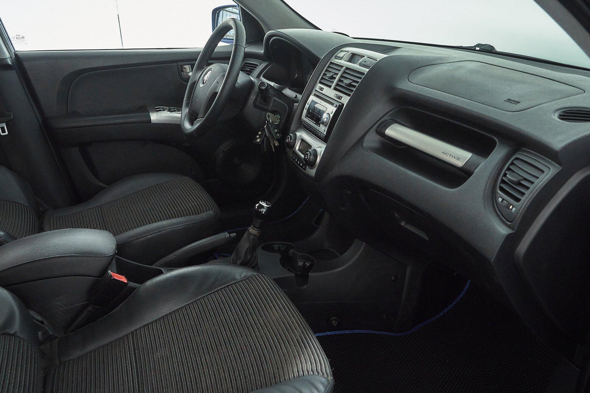 Kia Sportage 2008, синий