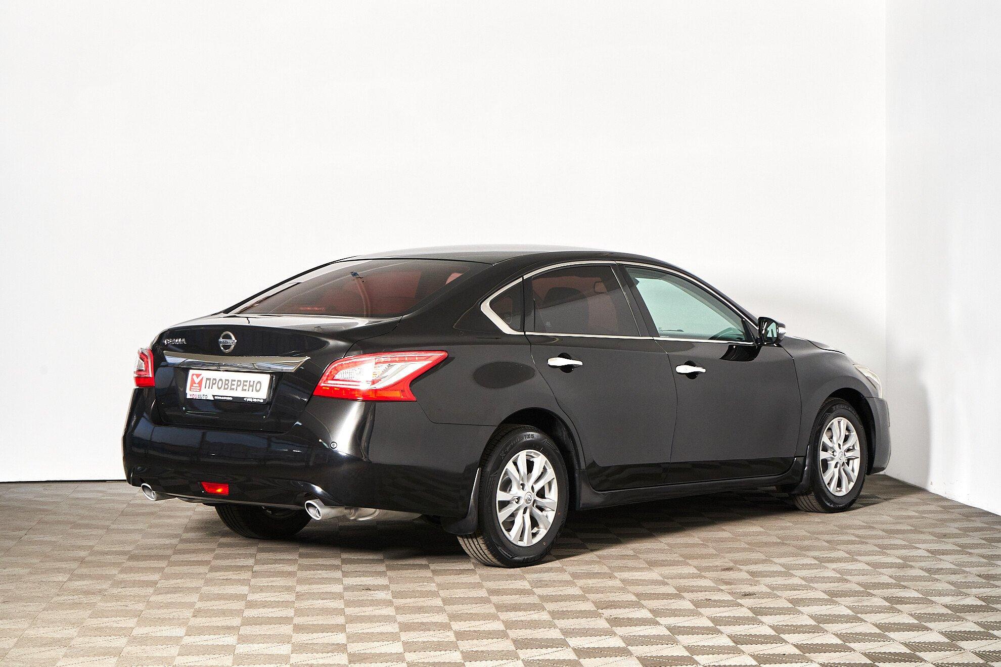 Nissan Teana 2014, черный