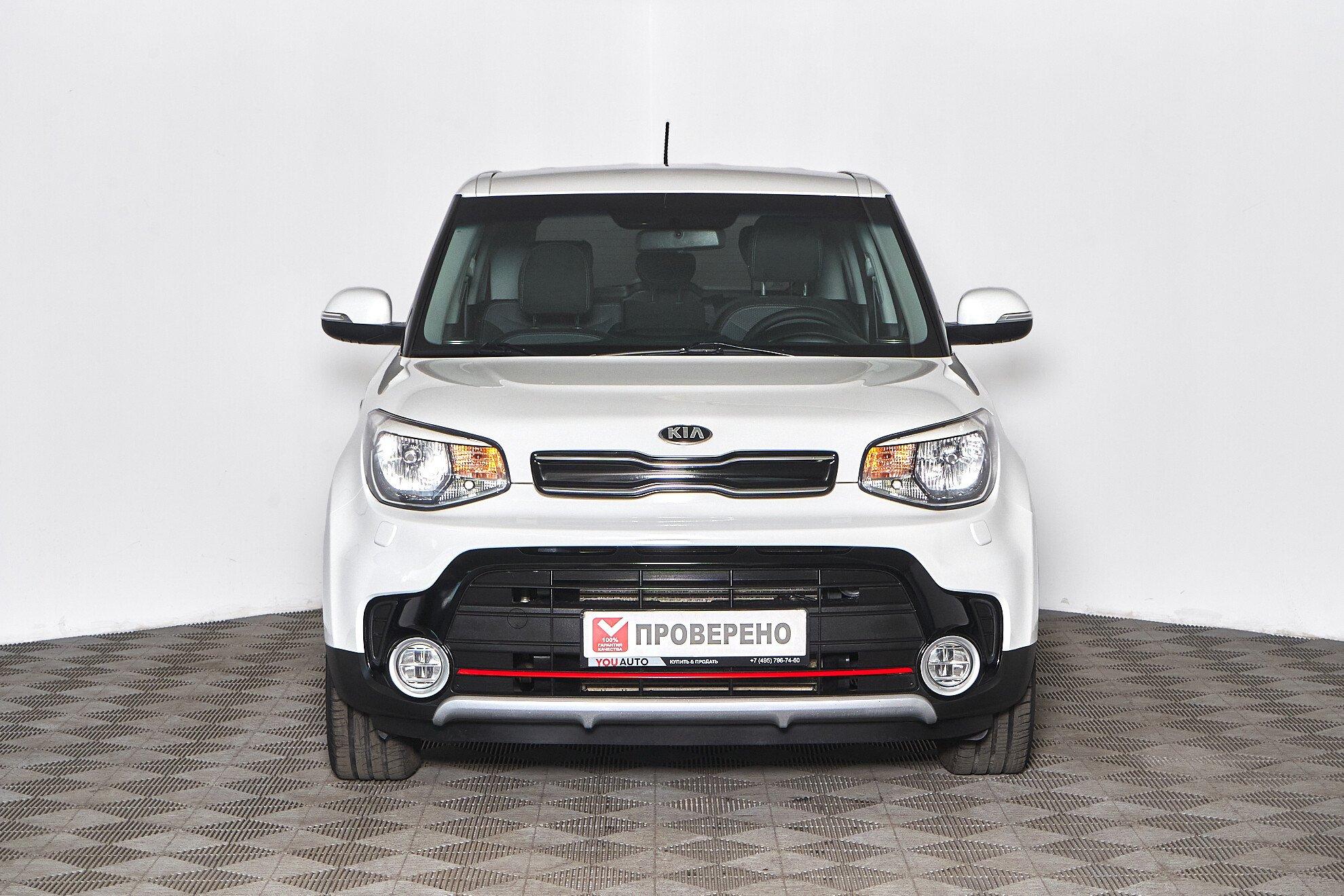 Kia Soul 2018, белый