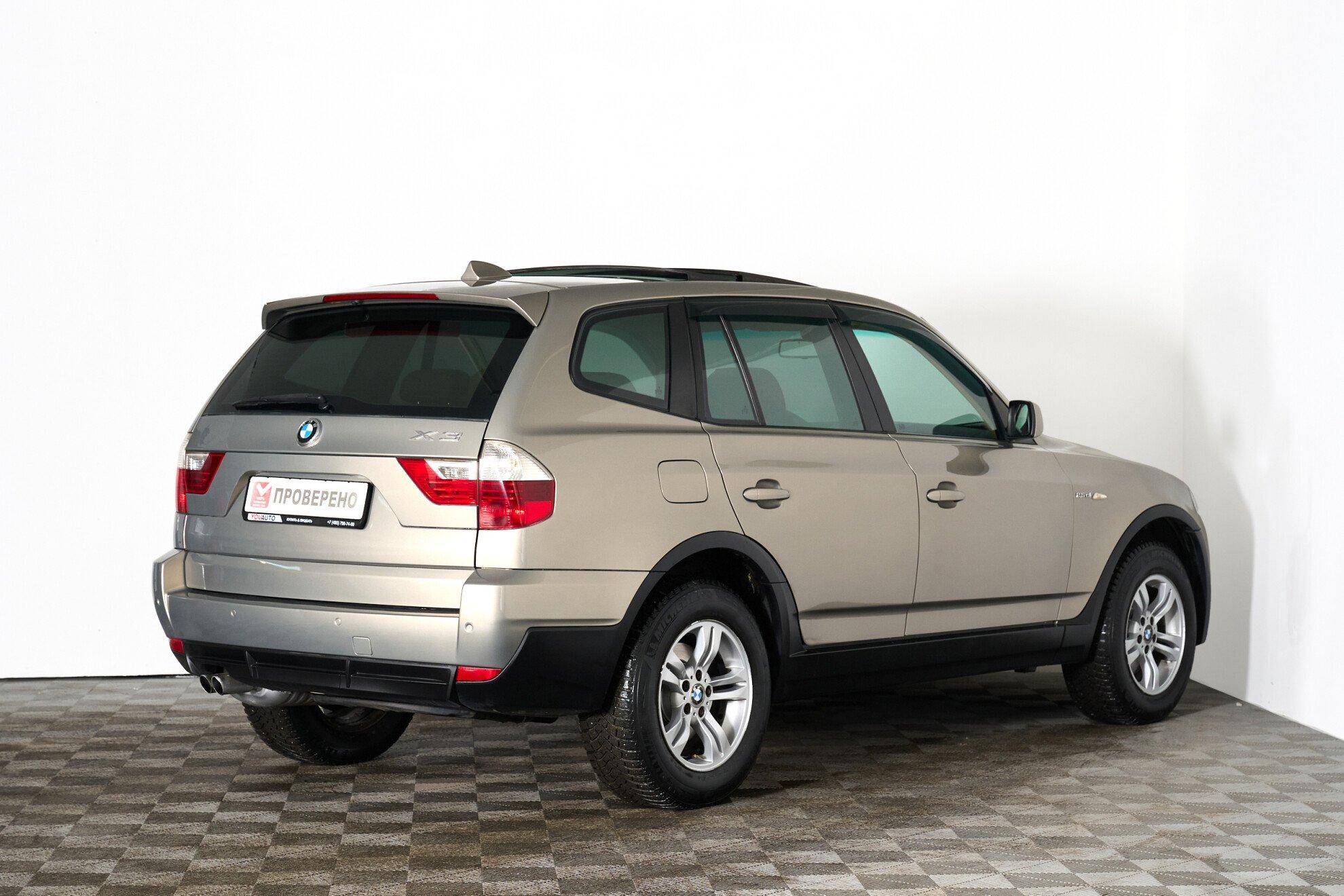 BMW X3 2008, серый