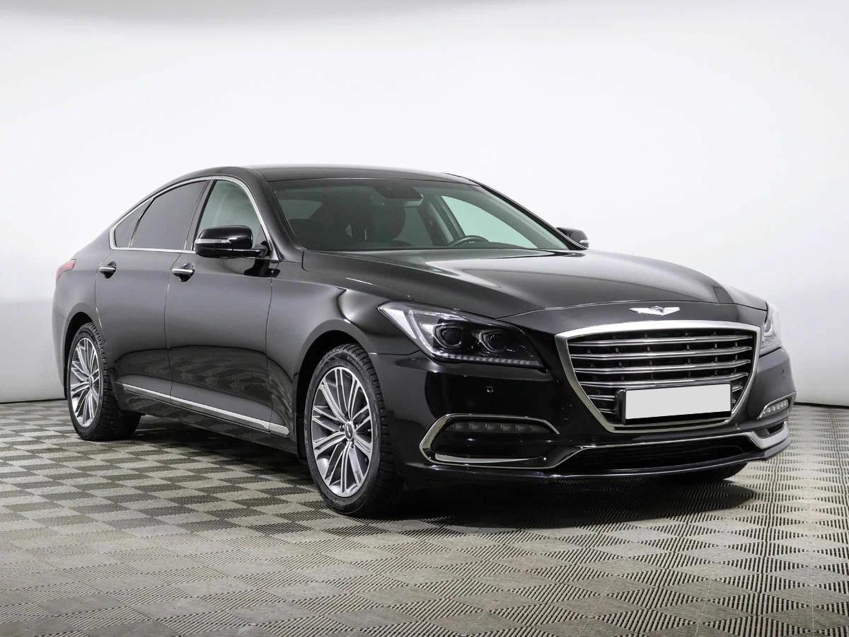 Genesis G80 2020, черный