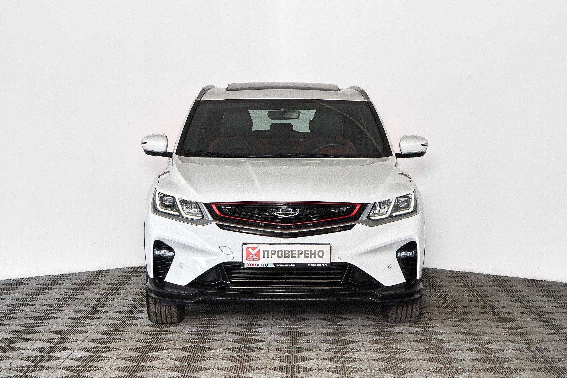 Geely Coolray 2022, белый