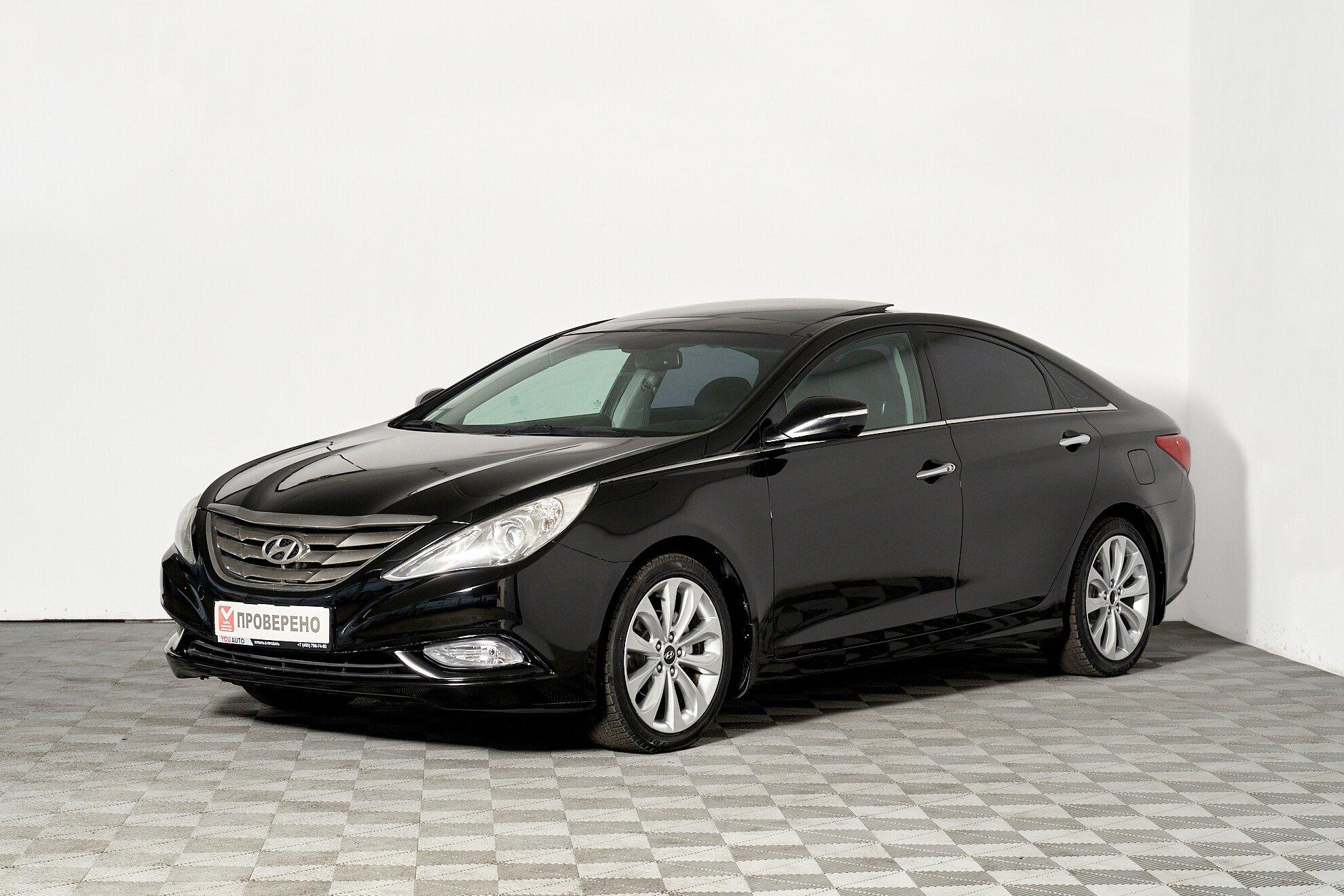 Hyundai Sonata 2010, черный