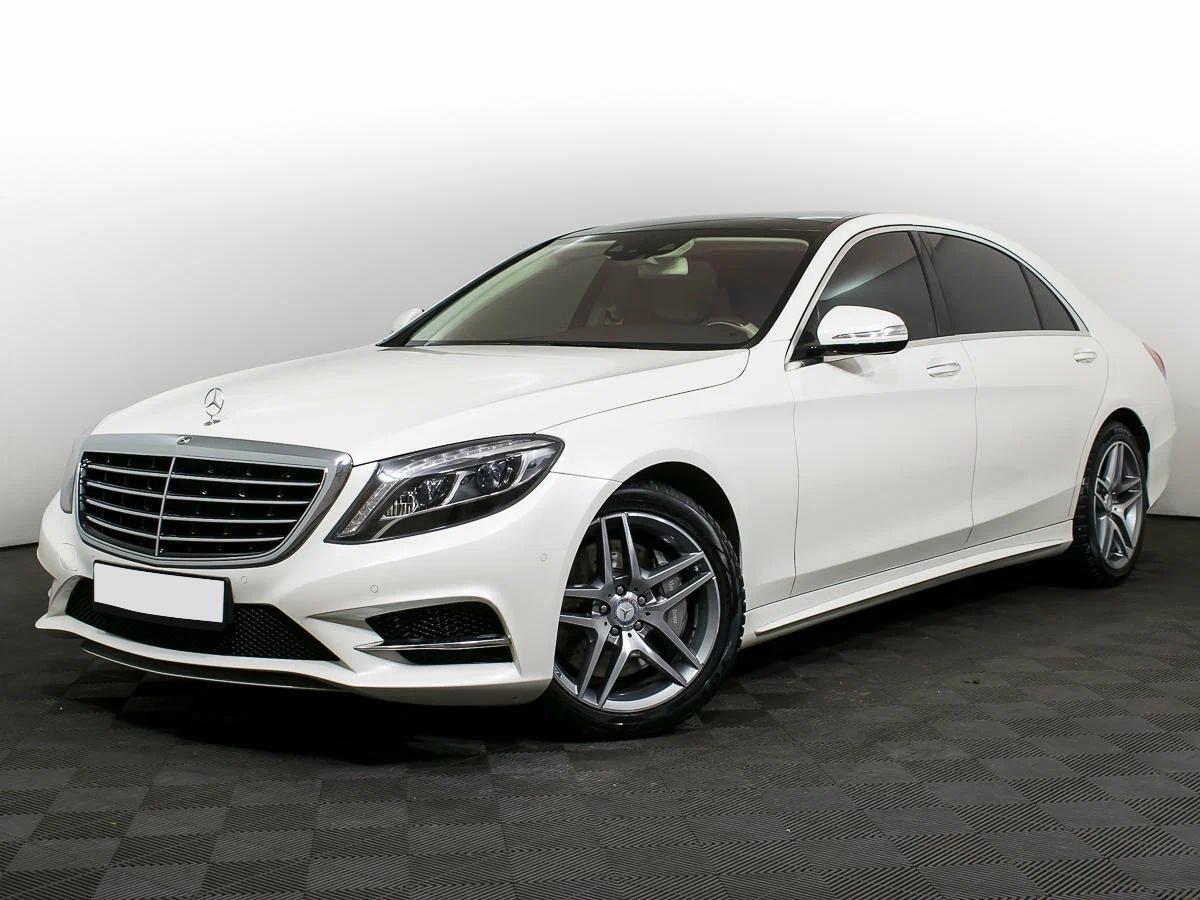 Mercedes-Benz S-Класс 2015, белый