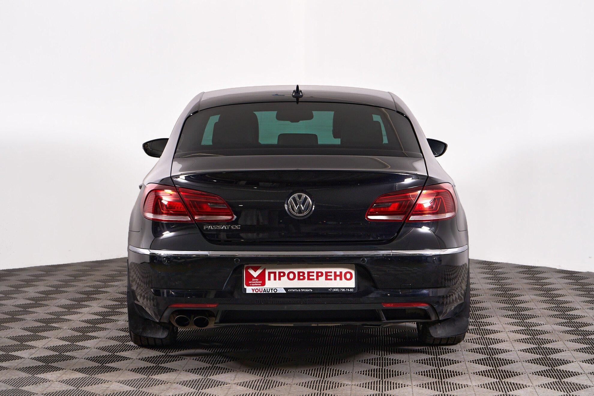Volkswagen Passat CC 2015, черный
