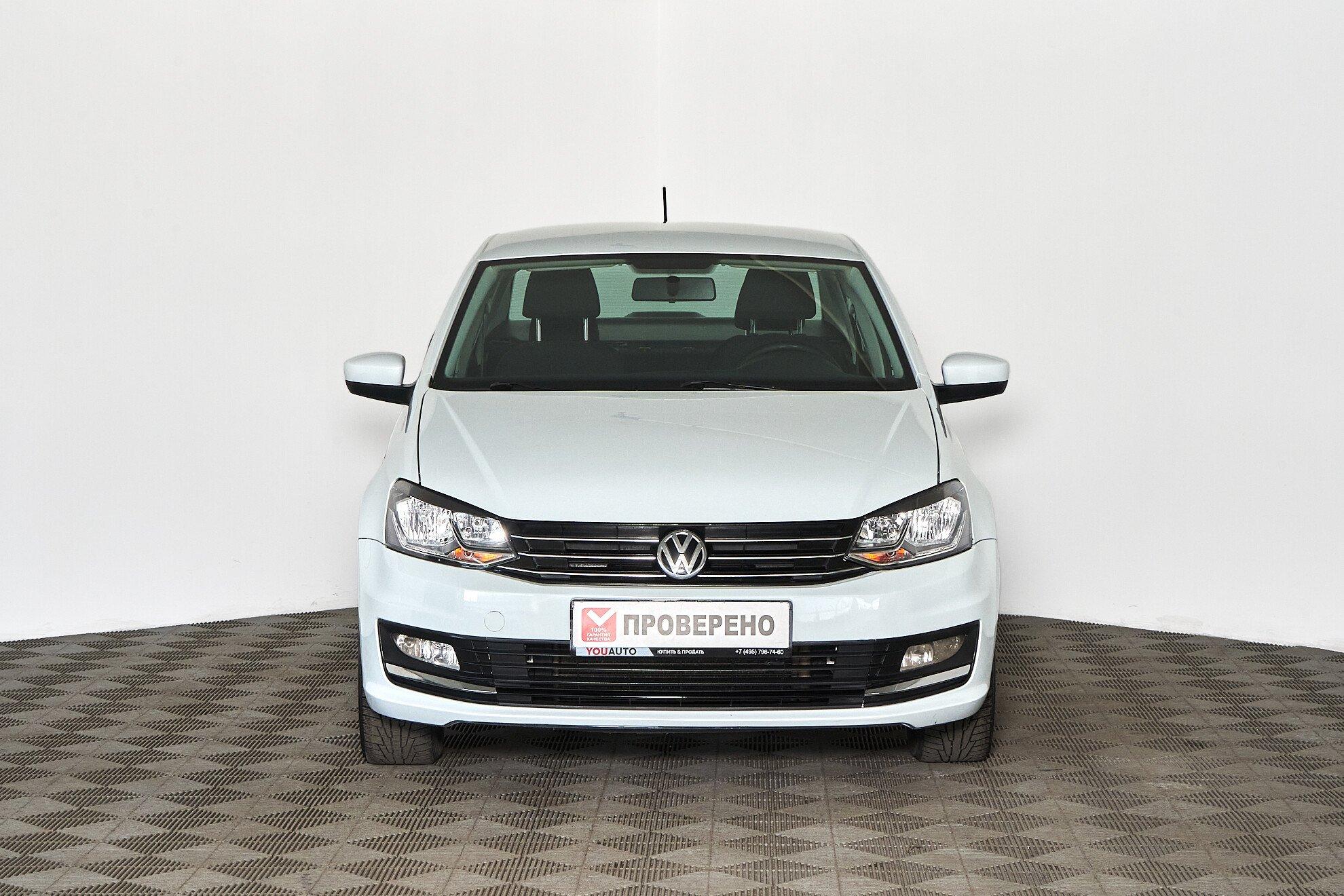 Volkswagen Polo 2017, белый