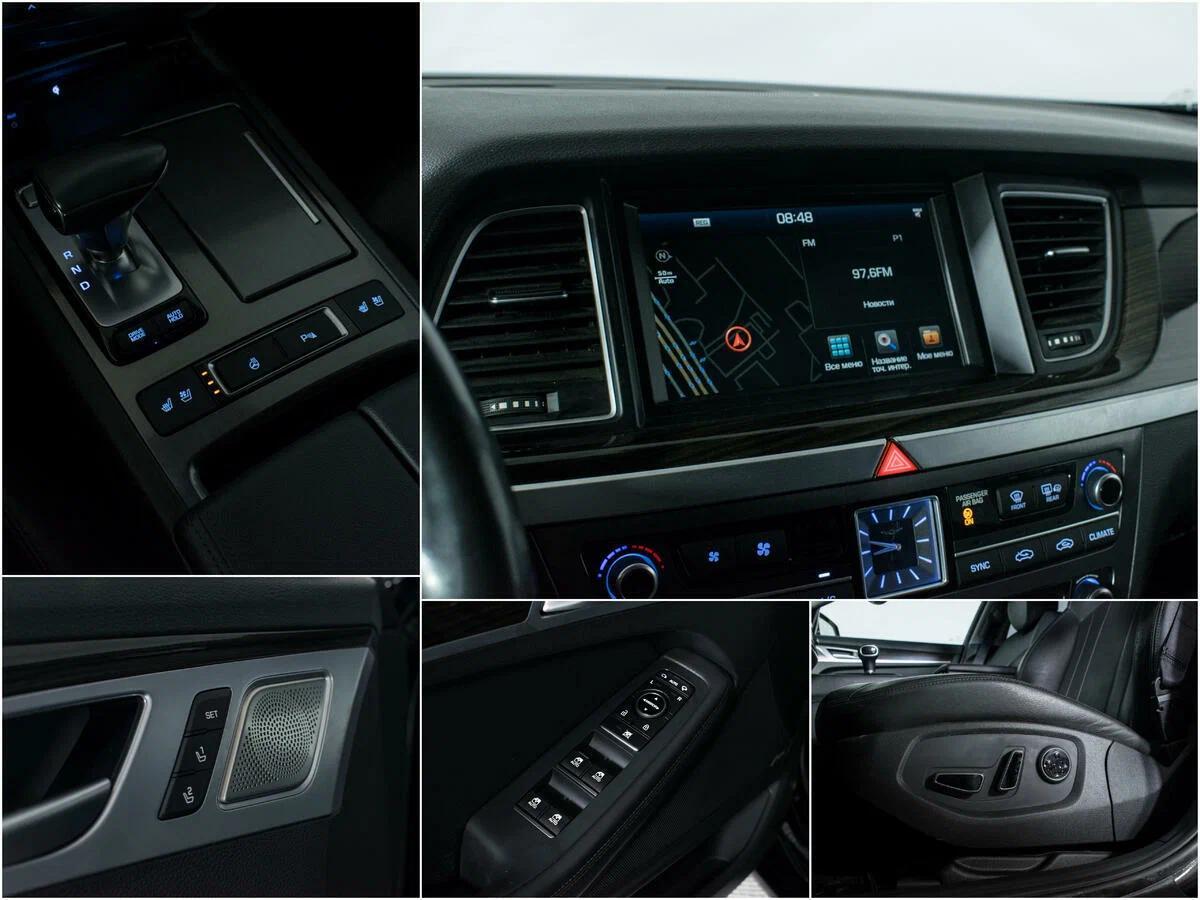 Genesis G80 2019, черный