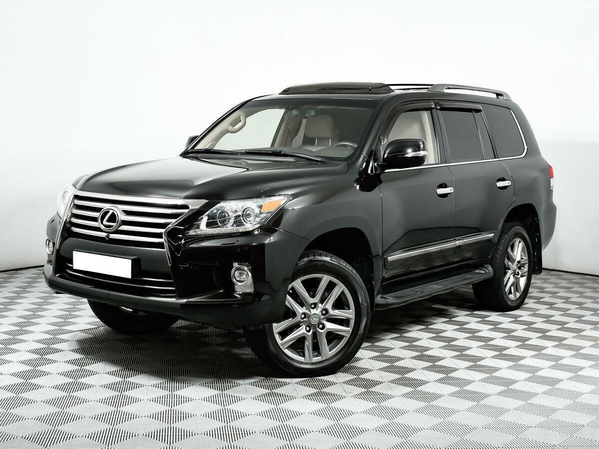 Lexus LX 2013, черный