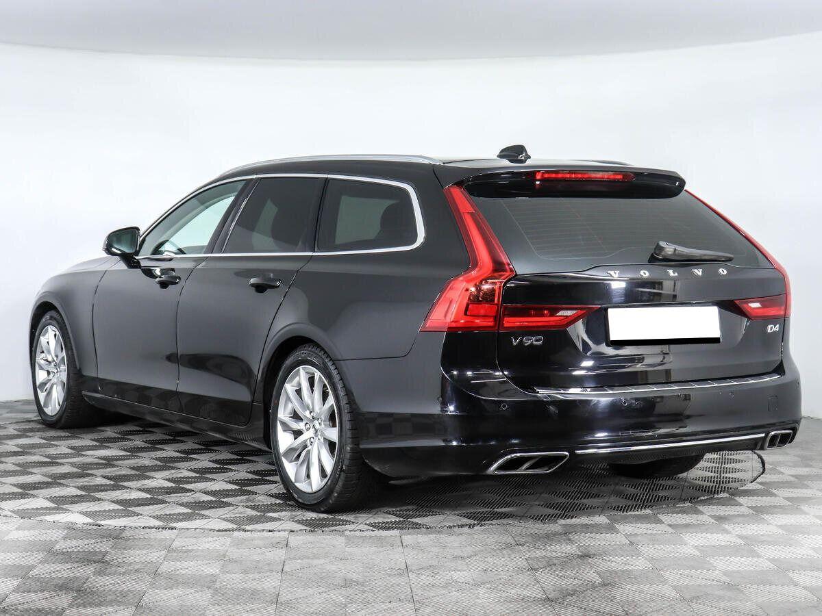 Volvo V90 2019, черный