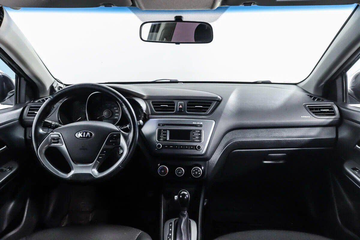 Kia Rio 2016, черный