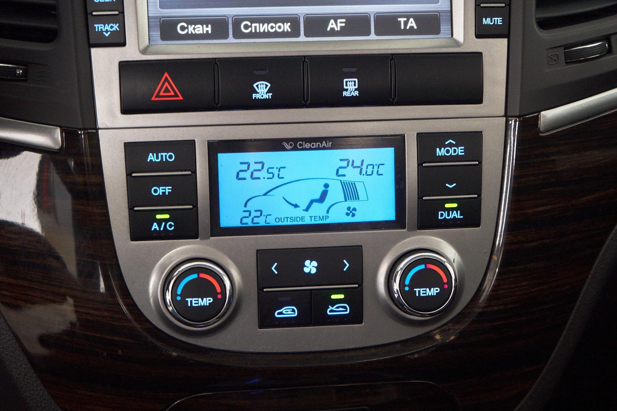 Hyundai Santa Fe 2011, черный