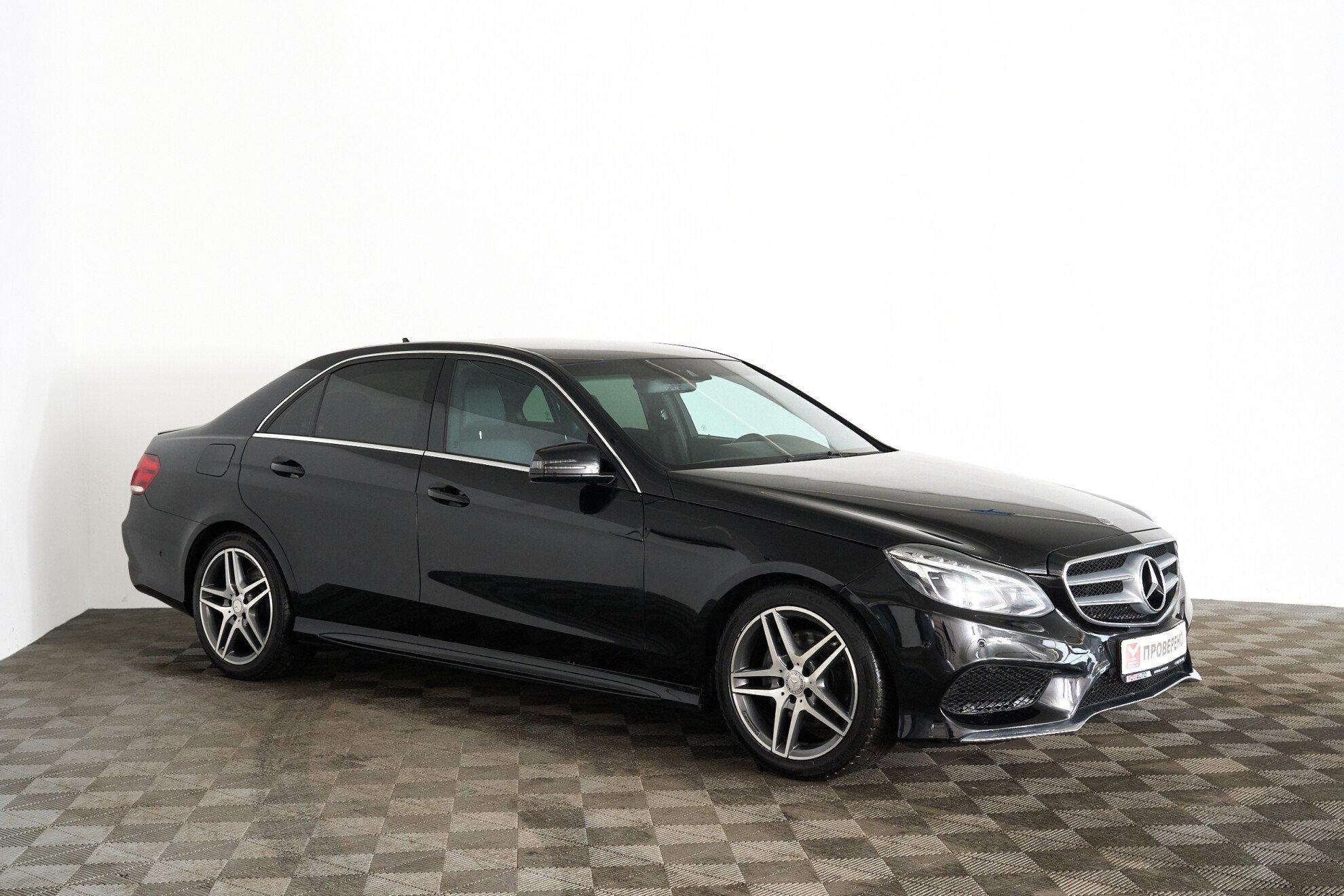 Mercedes-Benz E-Класс 2015, черный